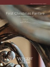 First Christmas Fanfare Concert Band sheet music cover